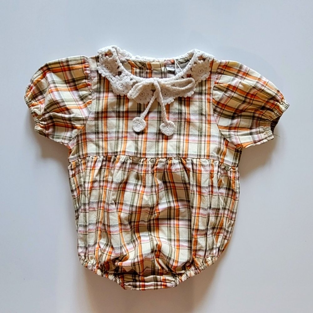 bebe organic romper 12 month